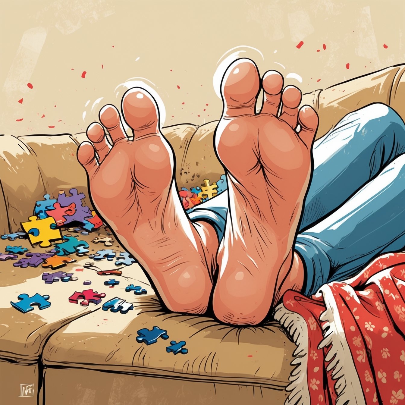 “Mom’s Feet: The Ultimate Mind Game to Keep You Under Her Thumb”