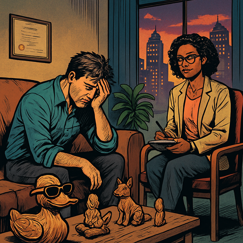 Therapy Confessions: Juggling Hearts and Landmines