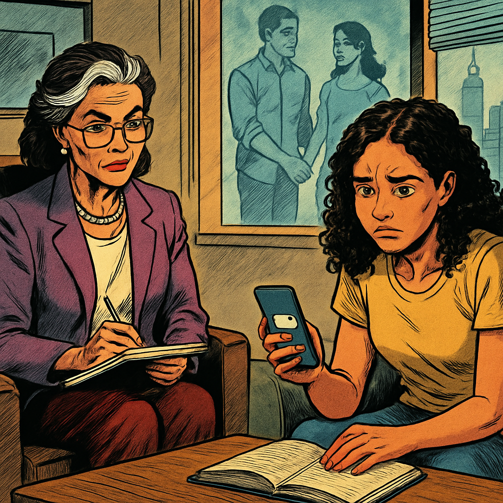 Therapy Confessions: When We Text Trash, But Pretend We’re Fine