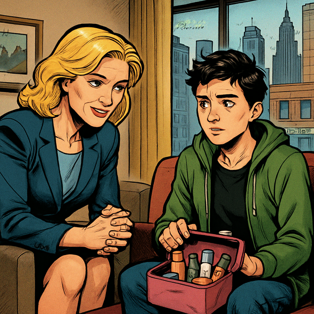 In the Therapy Room: Exploring Identity and Self-Discovery