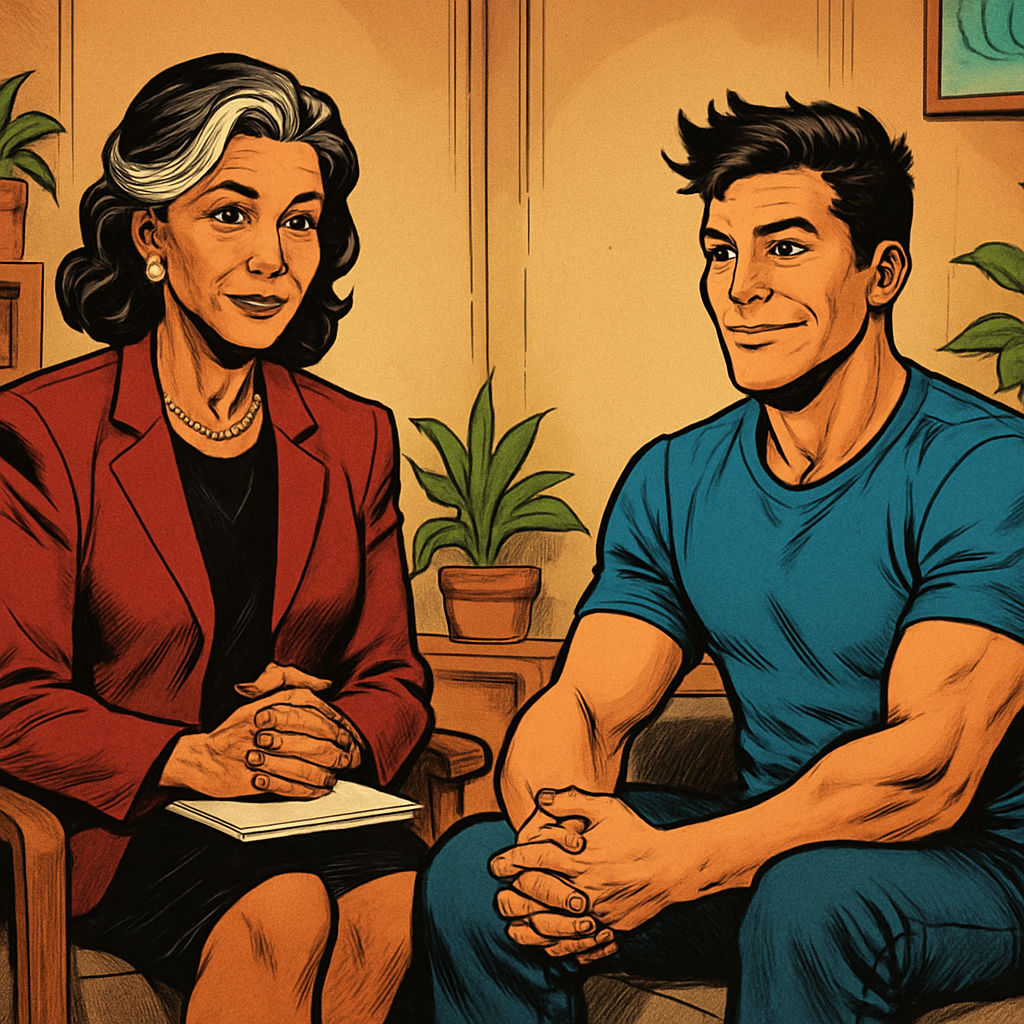 In the Therapy Room: When Your Sister Uses God as a Pickup Line