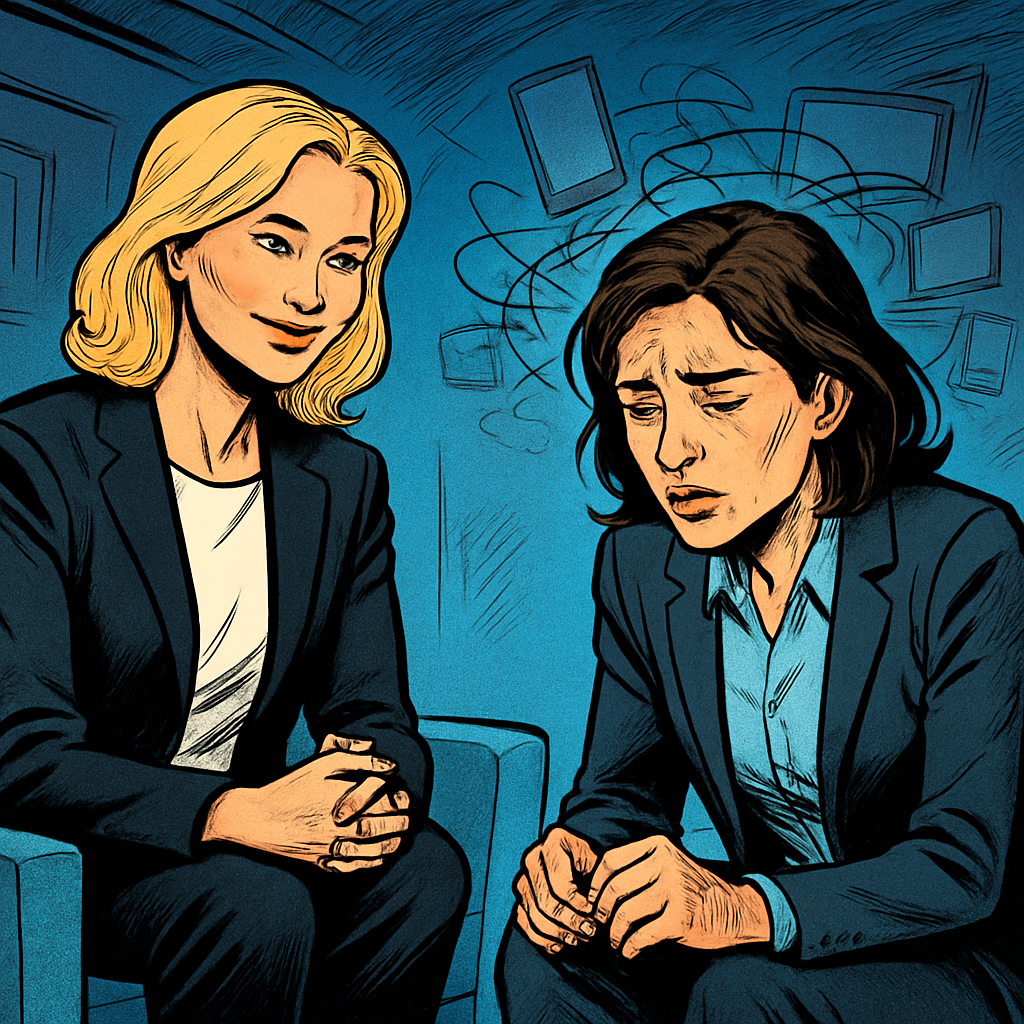 In the Therapy Room: The Anxiety of Online Discourse and the Search for Authentic Desire