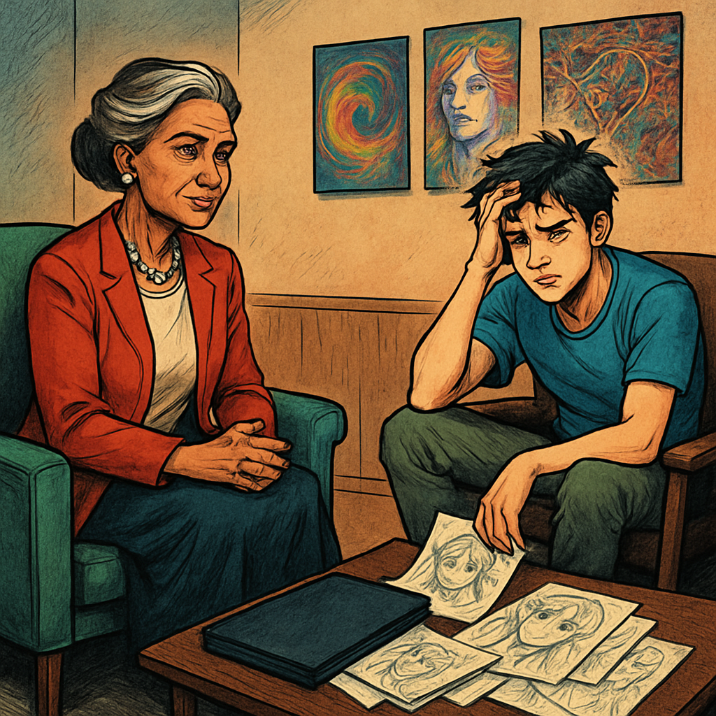 In the Therapy Room: The Crisis of Identity in a World of Machine-Generated Art